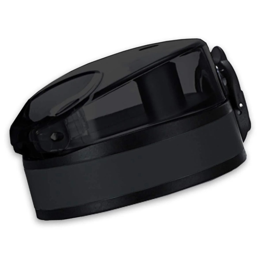 [720_03_lid_sm_black] uberBottle Deckel S / Black für 350-500ml