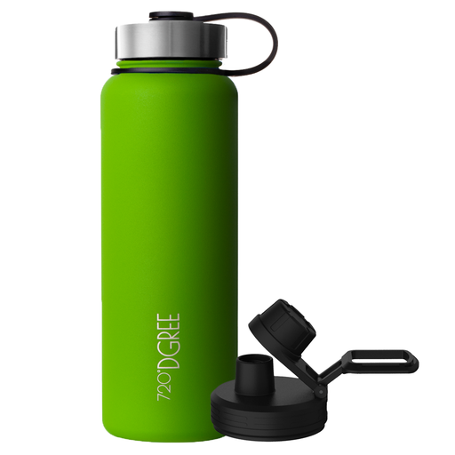 noLimit - Isolier Trinkflasche aus Edelstahl inkl. Sportdeckel 1200ml
